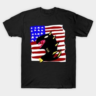 Godzilla flag T-Shirt